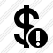 Dollar Warning Icon