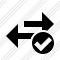 Exchange Horizontal Ok Icon