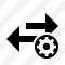 Exchange Horizontal Settings Icon