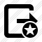 Exit Star Icon