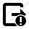 Exit Warning Icon