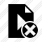 File Movie Cancel Icon