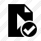 File Movie Ok Icon