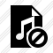 File Music Block Icon