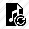 File Music Refresh Icon