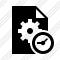 File Settings Clock Icon