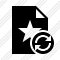 File Star Refresh Icon