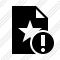 File Star Warning Icon