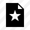 Icone File Star