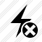 Flash Cancel Icon