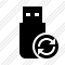 Flash Drive Refresh Icon