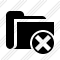 Folder Cancel Icon