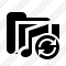 Folder Music Refresh Icon