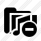 Folder Music Stop Icon