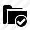 Folder Ok Icon