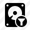 Hard Drive Filter Icon