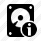 Hard Drive Information Icon