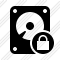 Hard Drive Lock Icon