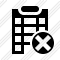 Hotel Cancel Icon