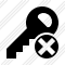 Key Cancel Icon