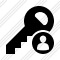 Key User Icon