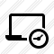 Laptop Clock Icon