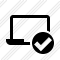 Laptop Ok Icon