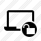 Laptop Unlock Icon