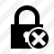 Lock Cancel Icon