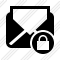 Mail Read Lock Icon