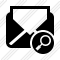 Mail Read Search Icon