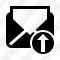 Mail Read Upload Icon