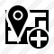 Map Location Add Icon