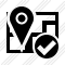 Map Location Ok Icon