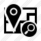 Map Location Search Icon