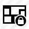 Map Lock Icon