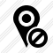 Map Pin Block Icon