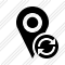 Map Pin Refresh Icon