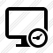 Monitor Clock Icon