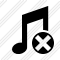 Music Cancel Icon