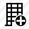 Office Building Add Icon