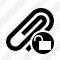 Paperclip Unlock Icon