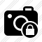 Photocamera Lock Icon