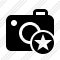 Photocamera Star Icon