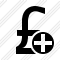 Pound Add Icon