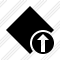 Rhombus Upload Icon