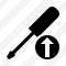 Screwdriver Upload Icon