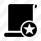 Script Blank Star Icon