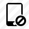 Smartphone Block Icon