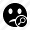 Smile Unhappy Search Icon